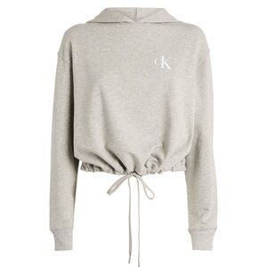 NWT Calvin Klein CK ONE Drawstring Lounge grey Hoodie small